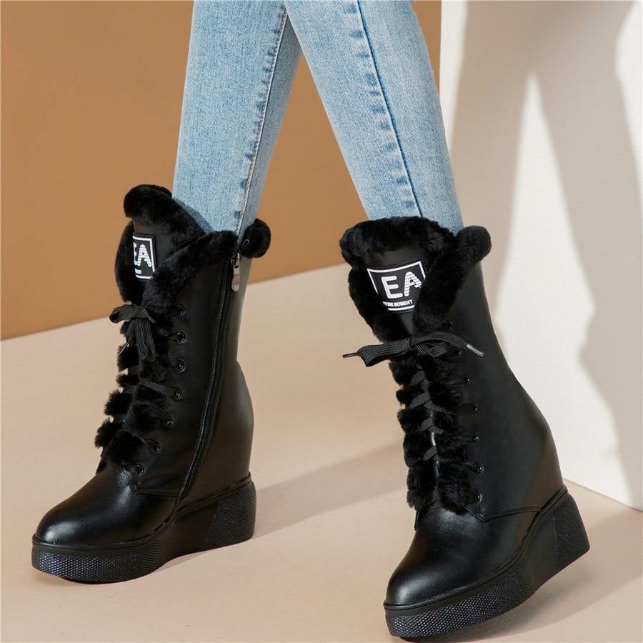 Platform wedge boots - For you and all