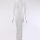 halter backless dress - For you and all