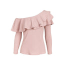 One shoulder ruffle top - For you and all