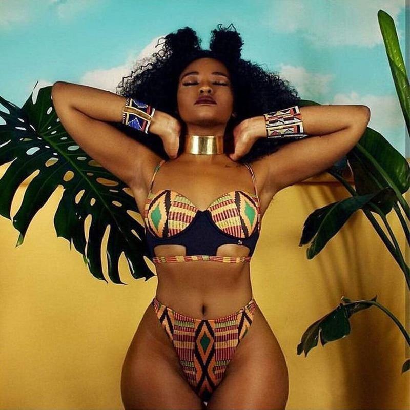 African print bikini - For you and all