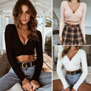 v-neck knitted top - For you and all