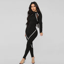white lined sport romper - For you and all