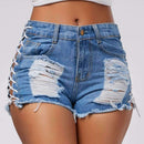 high waist ripped jeans short - For you and all