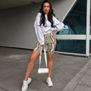 snake skin 2 piece shorts set - For you and all