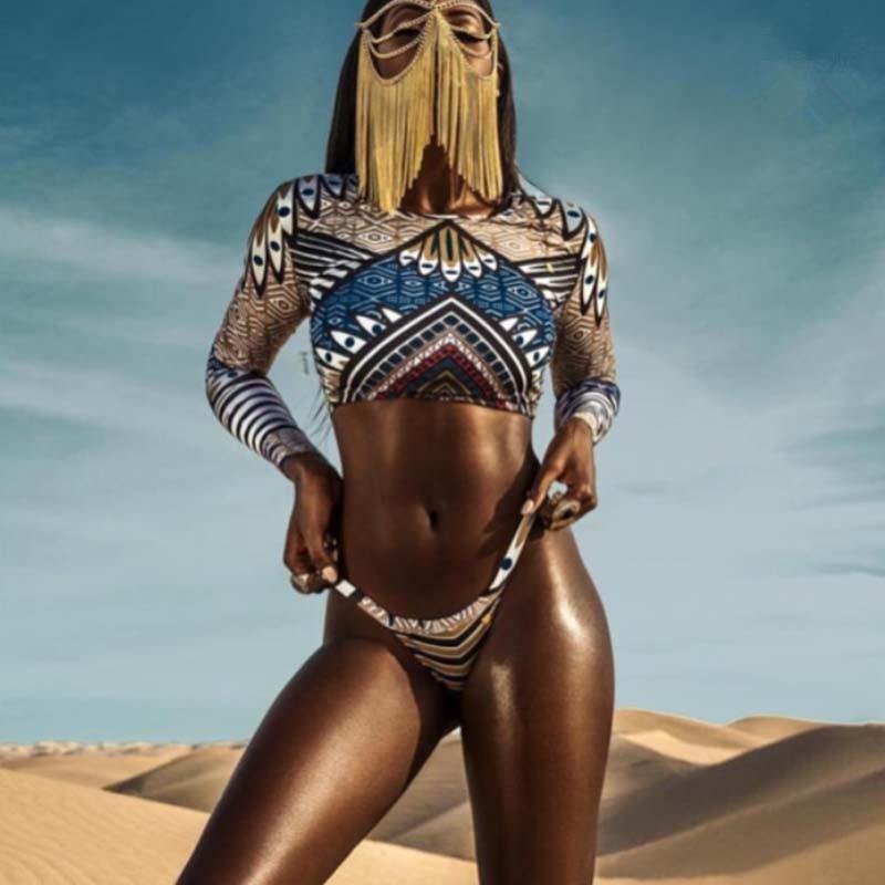 Afrikanischer Tribal-Bikini - Für Sie und alle