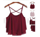 Casual ruffled tank top - For you and all