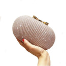 shiny golden evening clutch - For you and all