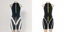 sporty striped romper shorts - For you and all