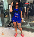 pink 2 piece short Set - For you and all