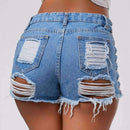high waist ripped jeans short - For you and all