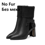 Warm  Side zipper boots - For you and all
