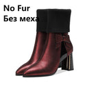 Warm  Side zipper boots - For you and all