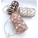 Crystal Pearl Clutch