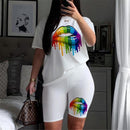 Lips T-shirt shorts set - For you and all