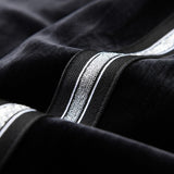 Velvet Silver Side Striped Tracksuits