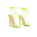 Open toe high heels - For you and all