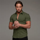 Sporty Style Dress Shirt