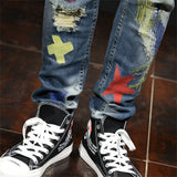 Splashing Ink Jeans