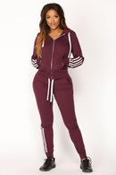 casual zipper sweat suit - For you and all