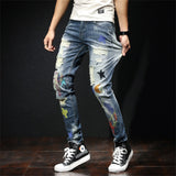Splashing Ink Jeans