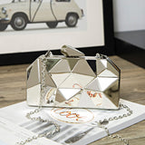 Gold Acrylic Clutch