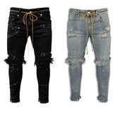 Distressed Ripped Jeans