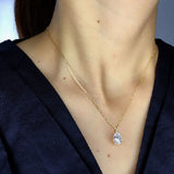 Pear Water Drop Necklace