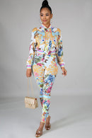 animal print sweat suit - For you and all