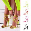 Open toe high heels - For you and all