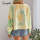tie die sweatshirt - For you and all