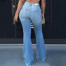 striped line jeans - For you and all