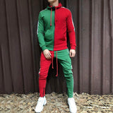 Split Color Tracksuit