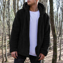 Fluffy Plush Faux Lamb Wool Sweater