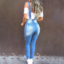 ripped strapped jeans - For you and all