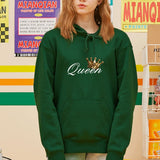 Queen  Casual Sweater Hoodie