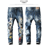 Splashing Ink Jeans