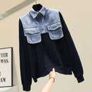 denim cotton Sweatshirt - For you and all
