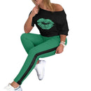 lip print sweatsuit - For you and all