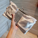 Bow Luxury Diamond Clutch