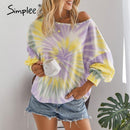 tie die sweatshirt - For you and all