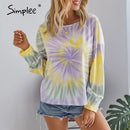 tie die sweatshirt - For you and all