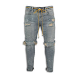 Distressed Ripped Jeans