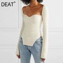 cashmere sqaure collar top - For you and all