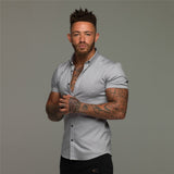 Sporty Style Dress Shirt