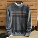 cashmere plaid sweater