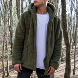 Fluffy Plush Faux Lamb Wool Sweater