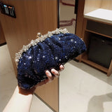 Dark Blue Clutch