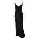 Satin Long Dress