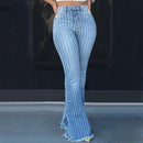 striped line jeans - For you and all