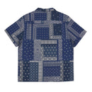Paisley Camp Flax Dress Shirt